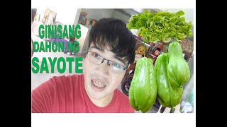 Ginisang Dahon ng Sayote Recipe MAPAPASAYO TE ka sa SARAP TRENDING [upl. by Koerlin]