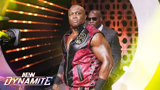 The Hurt Syndicate’s Bobby Lashley makes his AEW inring DEBUT  112024 AEW Dynamite [upl. by Steep734]