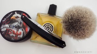 kwasek1971 Shaves JS by Mokasyn 86 Thiers Issard 68 Zenith 508 Denim Gold 37 [upl. by Kcirddehs]