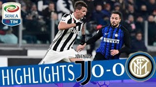 Juventus  Inter 00  Highlights  Giornata 16  Serie A TIM 201718 [upl. by Aribold663]