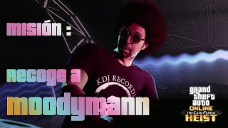 Recoge a Moodymann ·DJ· Misión Cayo Perico  GTA V ONLINE [upl. by Eelnyl]