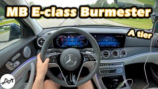 2021 MercedesBenz Eclass – Burmester 13speaker Sound System Review [upl. by Alegnatal]