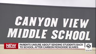 Parents express concern about sending students back to school after carbon monoxide exposures [upl. by Ahsennek]