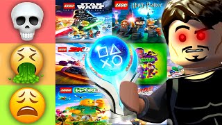 I PLATINUMD AND RANKED EVERY SINGLE LEGO GAME [upl. by Foah423]