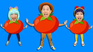 Tomato Song 🍅  Dance of Fruits amp Vegetables  TigiBoo [upl. by Eremehc]