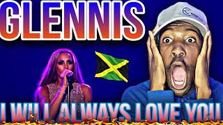 Glennis Grace  quotI Will Always Love Youquot  Jamaican Reacts 🇯🇲 [upl. by Irrek]