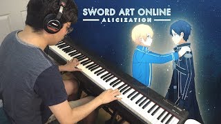 Sword Art Online Alicization A Holy Sword In His Heart Piano and Strings Cover [upl. by Etti512]