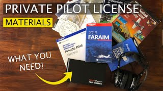 Books Tools and Materials for Your Private Pilot License [upl. by Amsa]