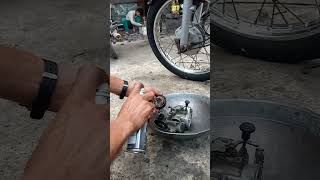 how to clean Suzuki GS 150 Carburetor NASA cleaner shorts youtubeshorts [upl. by Hamil]