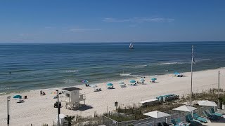 watch  midday beach views from Panama City Beach  a fun YouTube video entertainment presentation [upl. by Roarke]