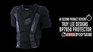 Troy Lee Designs BP7850 Protective Shirt  BTO Sports 60 Second Review [upl. by Rock]