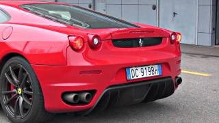 Ferrari F430 with Straight Pipes Exhaust INSANE SOUND [upl. by Candra710]