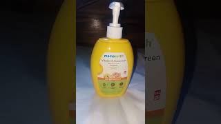 Mamaearth vitamin c sunscreen body lotion Short s you tube trending video viral😱😱😱😱😱😱 [upl. by Ahsehat]