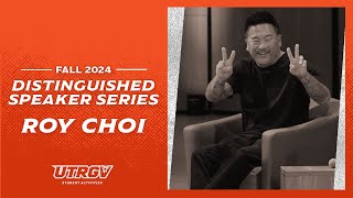 Distinguished Speaker Series Recap  Roy Choi [upl. by Bove]