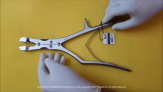 FusionKraft™ Sauerbruch Bone Rongeur Forceps [upl. by Winifred]