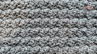 Sedge Crochet Stitch for Beginners [upl. by Acinna]