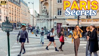 Paris France 🇫🇷  Mysterious Paris Walk 🎃 Halloween Haunts amp Paris Dark Secrets 4K Grand Tour [upl. by Anirbys]