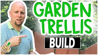 How to Build a Trellis For Cucumbers Beans amp Tomatoes Simple amp Easy [upl. by Tadio]