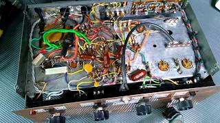 Knight KN724A Tube Amp Conversion Part 1 [upl. by Amri601]