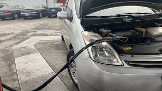 The build  CNG retrofit in toyota Prius [upl. by Gnouhk]