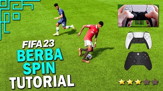 The BEST SKILL MOVE for CUTTING INSIDE in FIFA 23  BERBA SPIN TUTORIAL  FIFA 23 SKILL TUTORIAL [upl. by Eddina997]