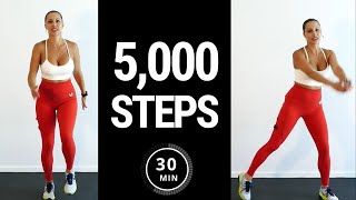 5000 Steps in 30 Min Walking Workout  YanaFit Cardio Workout [upl. by Llenreb]