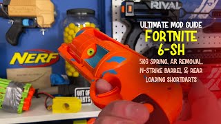 Nerf Fortnite 6SH Revolver Ultimate Mod Guide [upl. by Linda963]