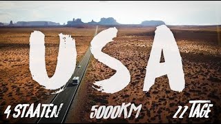 ROADTRIP DURCH DEN WESTEN DER USA [upl. by Nwahsyar]