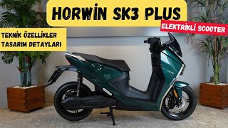 Elektrikli Scooter Devrimi Horwin SK3 PLUS  İnceleme [upl. by Rad]