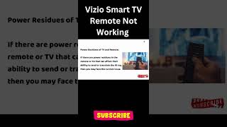 Vizio Smart TV Remote Not Working shorts shortsvideo [upl. by Zuleika]