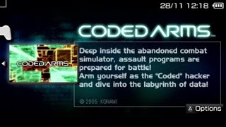 Coded Arms  Gameplay PSPPS VitaPS TV [upl. by Akcimat]