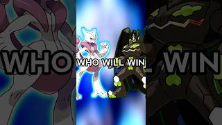 Mewtwo vs Zygarde mewtwo mewtwox zygarde rayquaza legendarypokemon l [upl. by Derick]