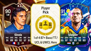 UNLIMITED 87 HERO PLAYER PICKS amp PACKS 🔥 FC 24 Ultimate Team [upl. by Skiba992]