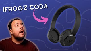 iFrogz Coda  Headphones Wireless BONS e BARATOS [upl. by Parrisch]