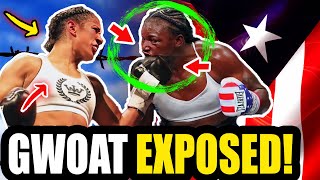 🚨PROOF that Amanda Serrano is THE GWOAT over Claressa Shields‼️😮 LETS COMPARE [upl. by Siro417]