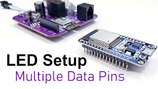 LED Setup Using Multiple Data Pins  WLED Configuration EASY Setup [upl. by Aisetra]