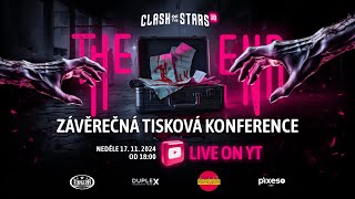 🔴 ZÁVĚREČNÁ TISKOVÁ KONFERENCE  Clash Of The Stars 10 🔥 [upl. by Tobi821]