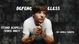 Louis Tomlinson Defenceless STUDIO ACAPELLA [upl. by Veedis205]