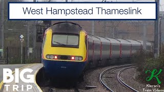 Trains at West Hampstead Thameslink MML  4219 [upl. by Doak]