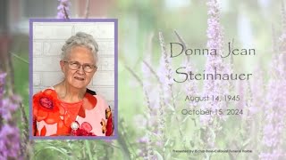 Sister Donna Steinhauer’s Celebration of Life  October 20 2024 [upl. by Zampardi]