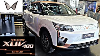 2024 XUV400 EV  First Allelectric SUV from Mahindra Features specifications and Onroad price [upl. by Bound306]