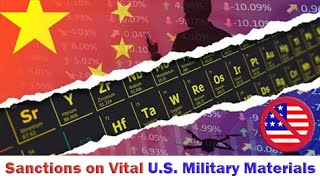 China permanently bans antimony metal exports causing a huge impact on the US military industry [upl. by Huoh581]