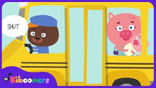 Wheels on the Bus Song  The Kiboomers Transportation Songs for Preschool [upl. by Loydie]