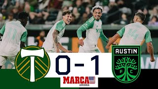 Portland falls at home  Timbers 01 Austin  Goals and Highlights  MLS [upl. by Deny]