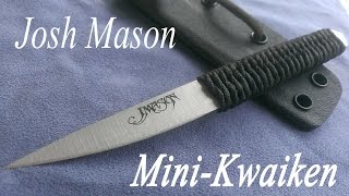 Josh Mason Mini Kwaiken  EDC Slicer [upl. by Kahl110]