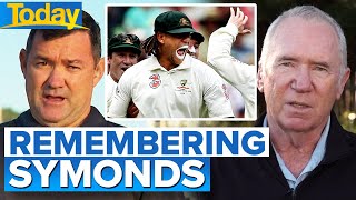 Cricket legends farewell Andrew Symonds after shock death  Today Show Australia [upl. by Newbold]