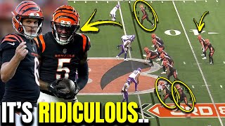 How Do The Cincinnati Bengals Keep Getting Away With This  Jake Browning Tee Higgins [upl. by Strander757]