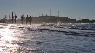 ПЛЯЖ РЕТИМНО Отдых на Крите 2022 Vacation Crete Rethymno beach [upl. by Ty713]