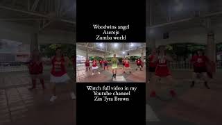 ASEREJE the ketchup song by LAS KETCHUP with WOODWINS ANGEL DANCE FITNESS ZUMBA [upl. by Willey]