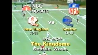 1980 Week 3  Patriots vs Seahawks [upl. by Harad687]